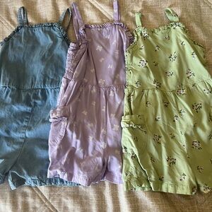 Cat & Jack Kids One Pieces - Denim Blue, Lavender, Olive